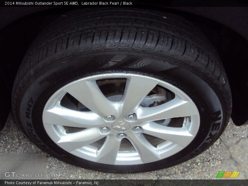 Labrador Black Pearl / Black 2014 Mitsubishi Outlander Sport SE AWD