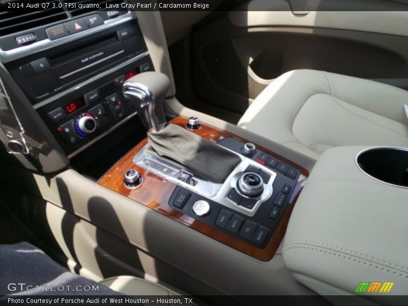 Lava Gray Pearl / Cardamom Beige 2014 Audi Q7 3.0 TFSI quattro