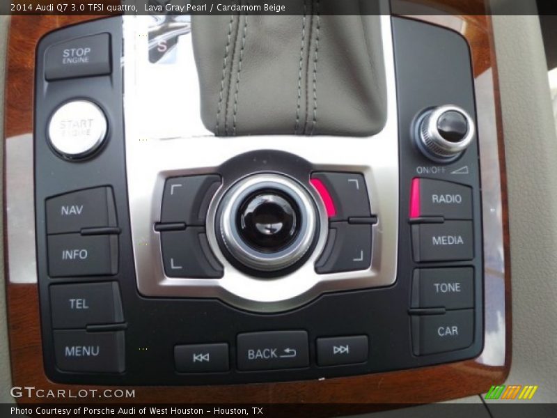 Lava Gray Pearl / Cardamom Beige 2014 Audi Q7 3.0 TFSI quattro