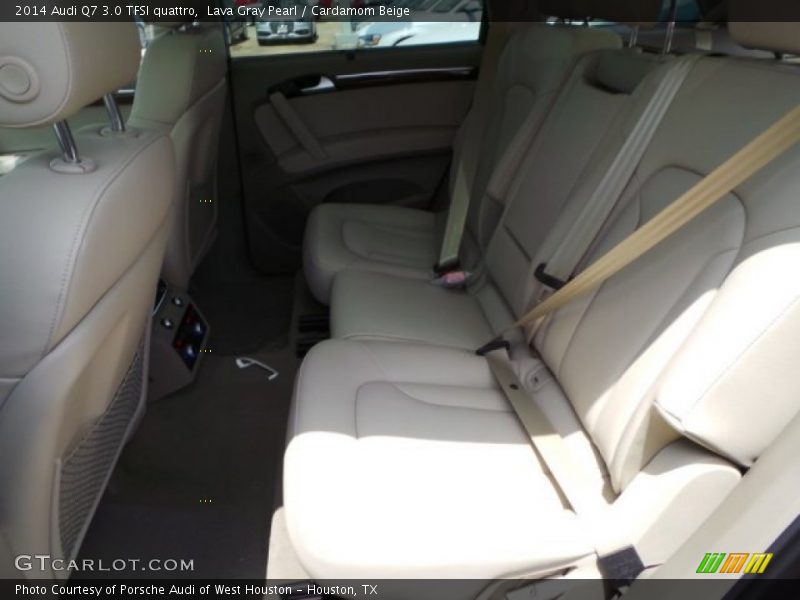 Lava Gray Pearl / Cardamom Beige 2014 Audi Q7 3.0 TFSI quattro