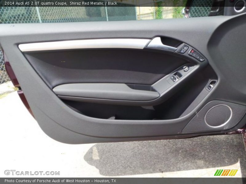 Shiraz Red Metallic / Black 2014 Audi A5 2.0T quattro Coupe
