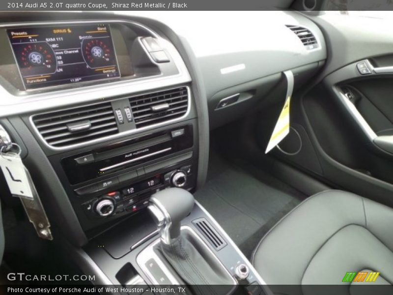 Shiraz Red Metallic / Black 2014 Audi A5 2.0T quattro Coupe