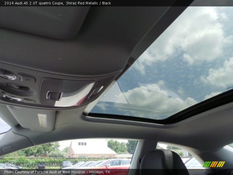 Shiraz Red Metallic / Black 2014 Audi A5 2.0T quattro Coupe