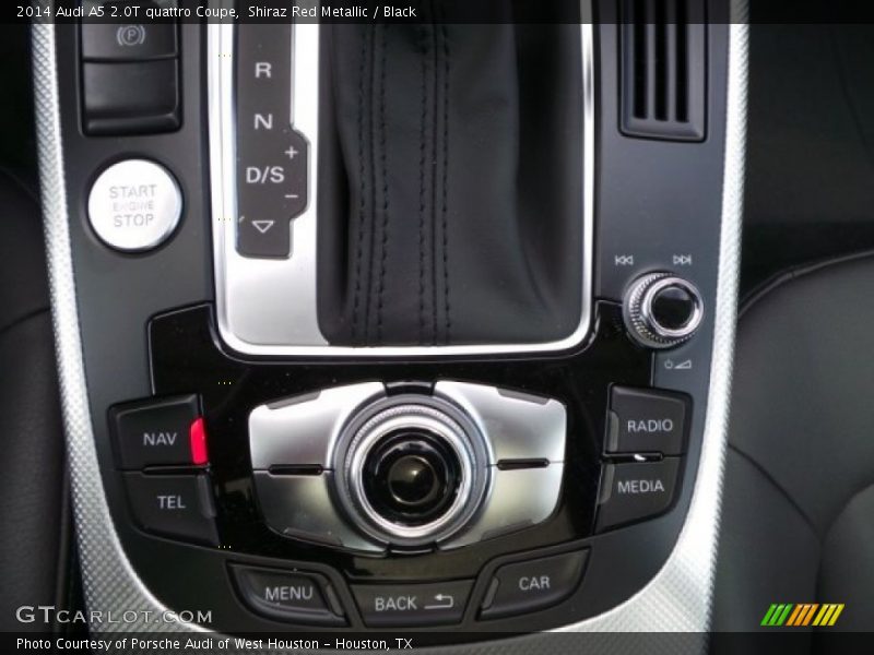 Shiraz Red Metallic / Black 2014 Audi A5 2.0T quattro Coupe