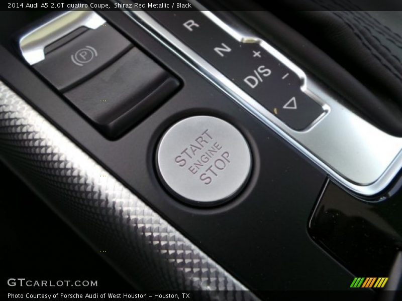 Shiraz Red Metallic / Black 2014 Audi A5 2.0T quattro Coupe