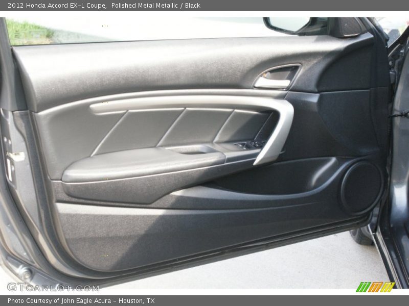 Polished Metal Metallic / Black 2012 Honda Accord EX-L Coupe