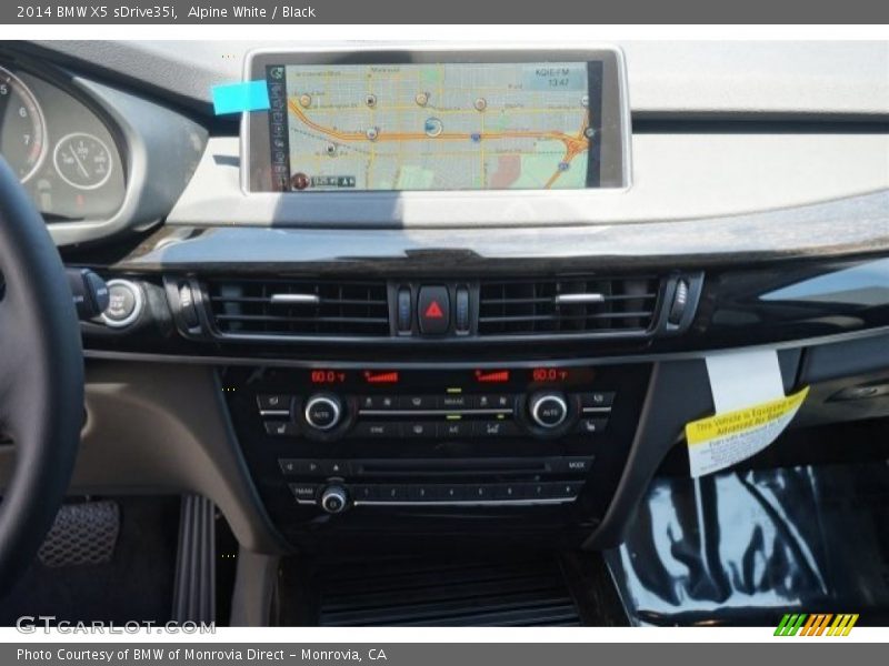 Alpine White / Black 2014 BMW X5 sDrive35i