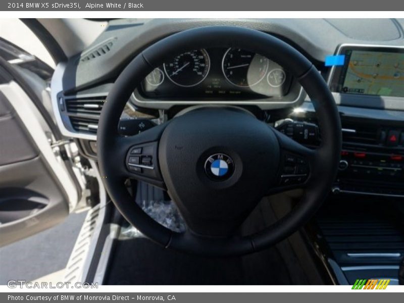 Alpine White / Black 2014 BMW X5 sDrive35i