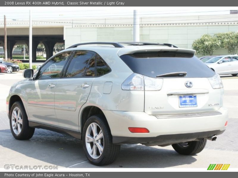 Classic Silver Metallic / Light Gray 2008 Lexus RX 400h AWD Hybrid