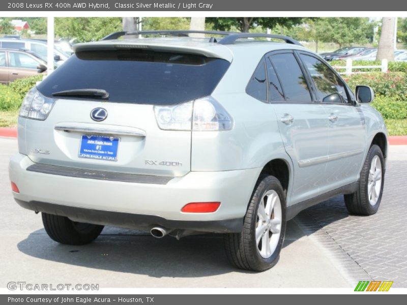 Classic Silver Metallic / Light Gray 2008 Lexus RX 400h AWD Hybrid