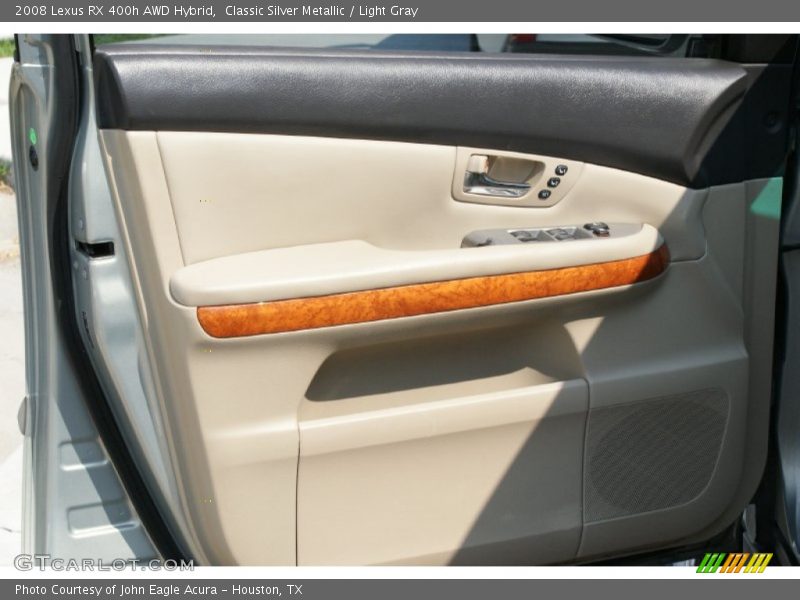 Classic Silver Metallic / Light Gray 2008 Lexus RX 400h AWD Hybrid