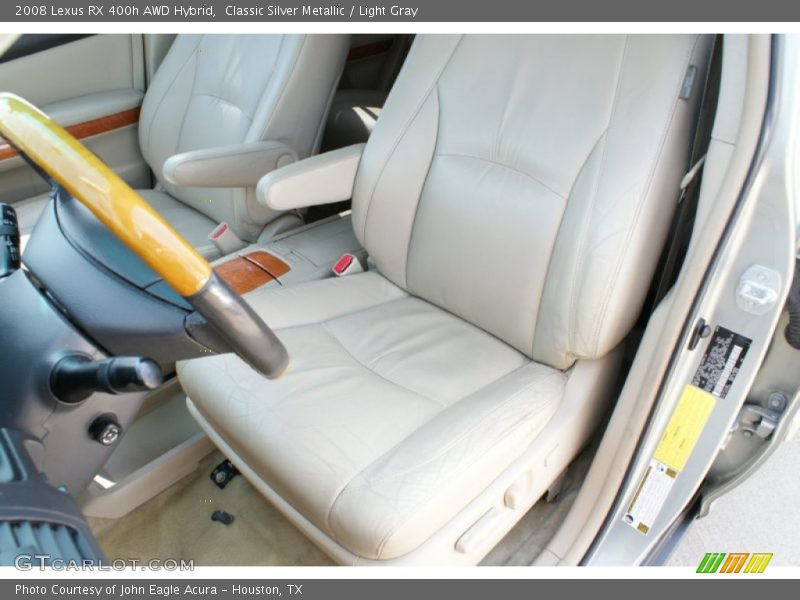 Classic Silver Metallic / Light Gray 2008 Lexus RX 400h AWD Hybrid