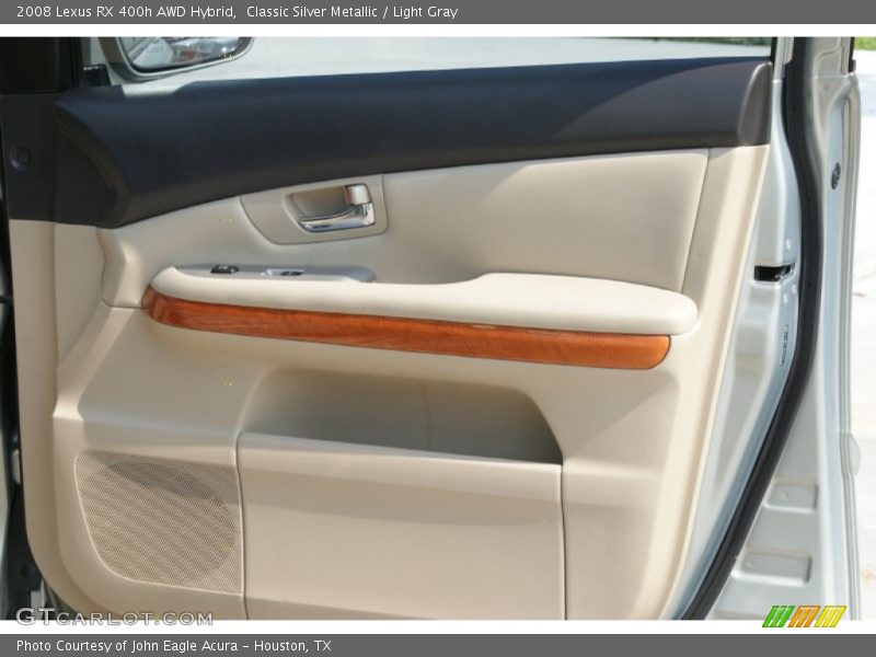 Classic Silver Metallic / Light Gray 2008 Lexus RX 400h AWD Hybrid