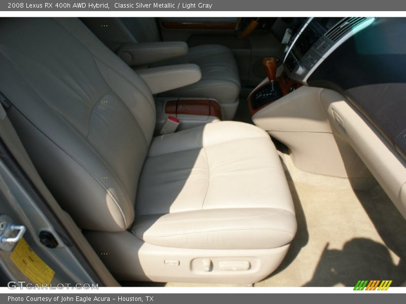 Classic Silver Metallic / Light Gray 2008 Lexus RX 400h AWD Hybrid