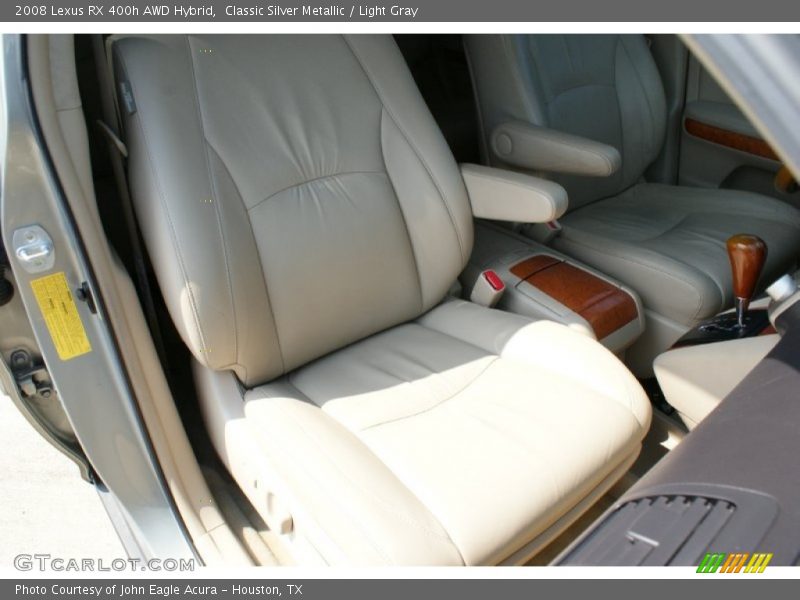 Classic Silver Metallic / Light Gray 2008 Lexus RX 400h AWD Hybrid