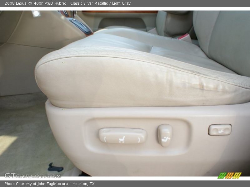 Classic Silver Metallic / Light Gray 2008 Lexus RX 400h AWD Hybrid