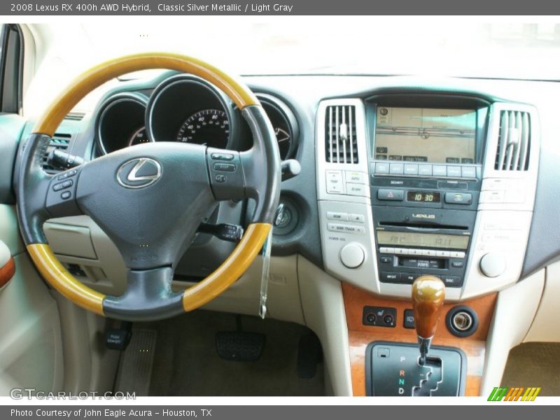 Classic Silver Metallic / Light Gray 2008 Lexus RX 400h AWD Hybrid