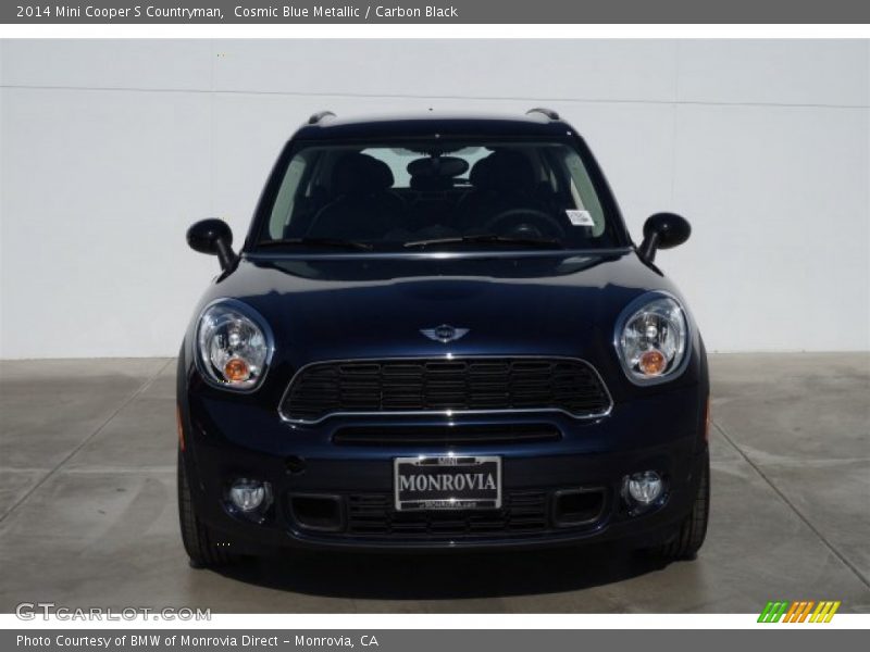 Cosmic Blue Metallic / Carbon Black 2014 Mini Cooper S Countryman