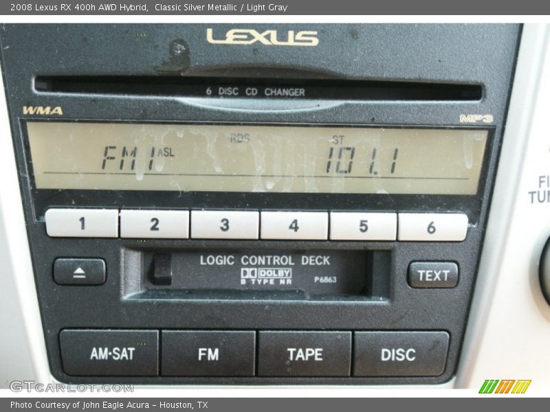Classic Silver Metallic / Light Gray 2008 Lexus RX 400h AWD Hybrid
