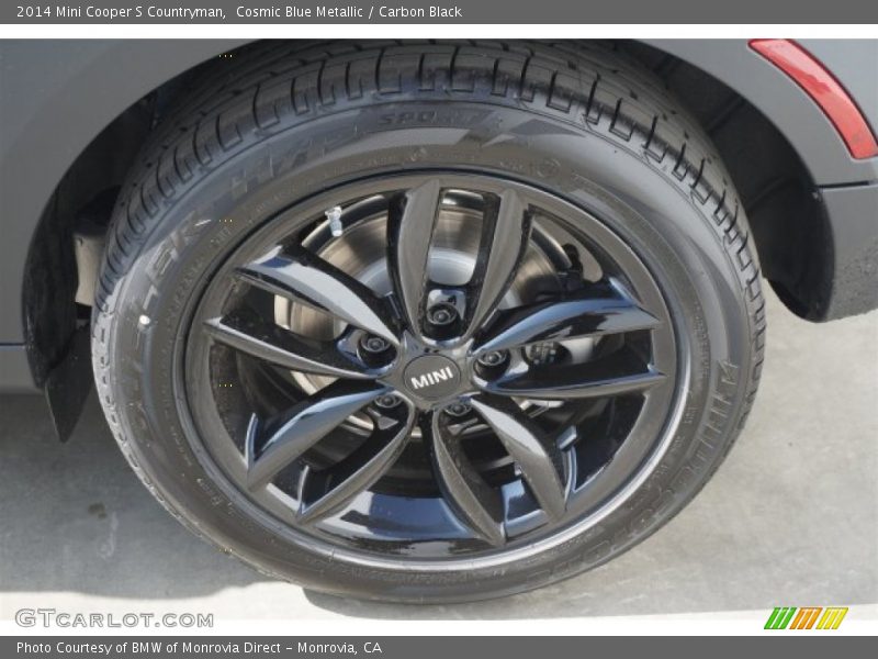 Cosmic Blue Metallic / Carbon Black 2014 Mini Cooper S Countryman