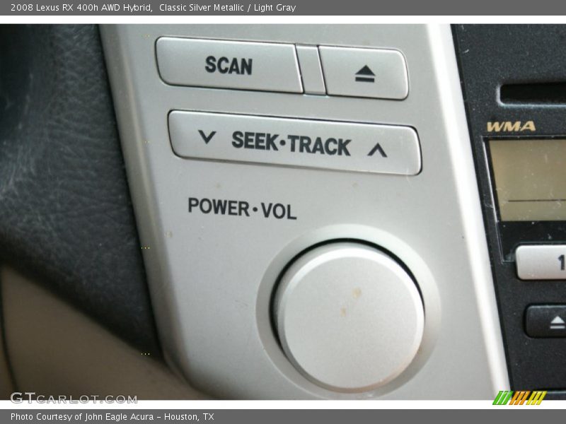 Classic Silver Metallic / Light Gray 2008 Lexus RX 400h AWD Hybrid