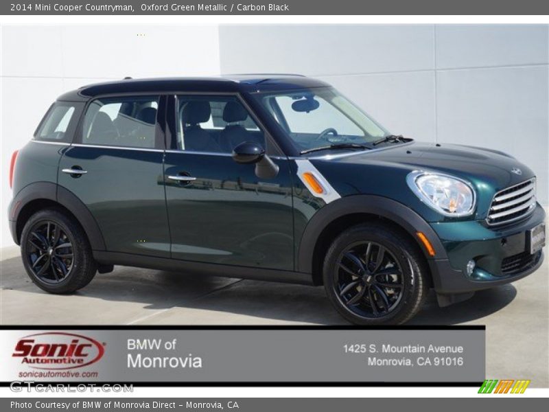 Oxford Green Metallic / Carbon Black 2014 Mini Cooper Countryman