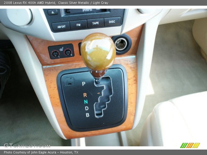 Classic Silver Metallic / Light Gray 2008 Lexus RX 400h AWD Hybrid