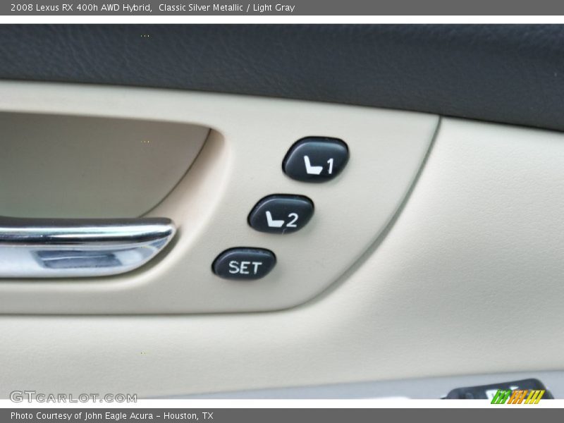 Classic Silver Metallic / Light Gray 2008 Lexus RX 400h AWD Hybrid