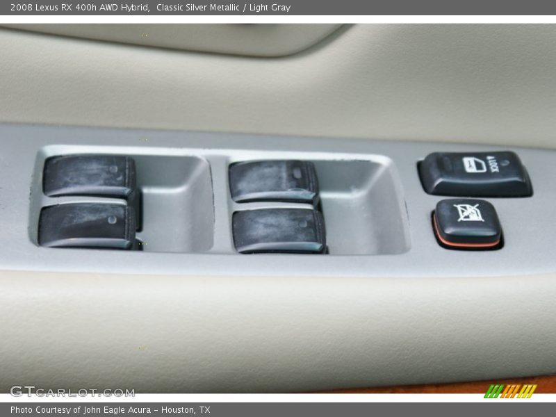 Classic Silver Metallic / Light Gray 2008 Lexus RX 400h AWD Hybrid