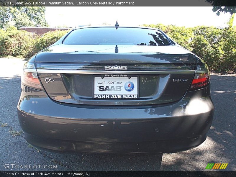 Carbon Grey Metallic / Parchment 2011 Saab 9-5 Turbo4 Premium Sedan