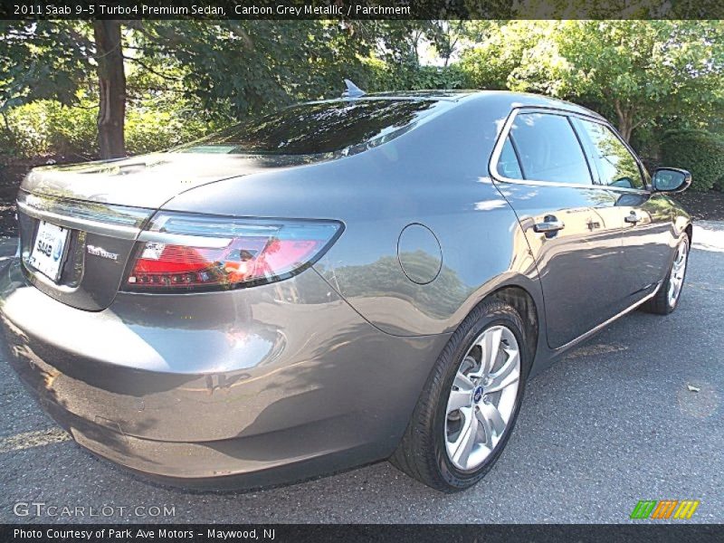Carbon Grey Metallic / Parchment 2011 Saab 9-5 Turbo4 Premium Sedan