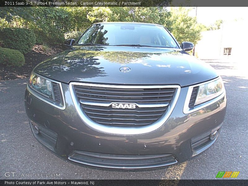 Carbon Grey Metallic / Parchment 2011 Saab 9-5 Turbo4 Premium Sedan