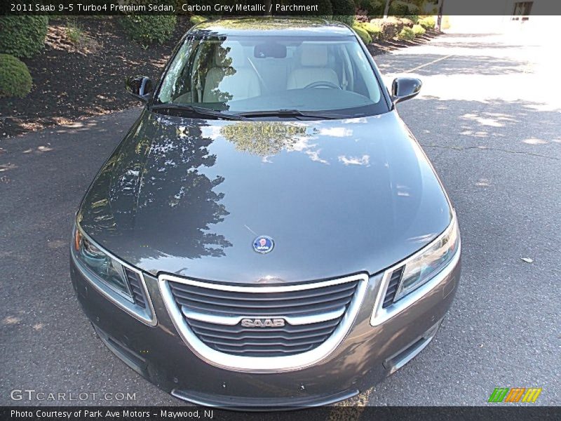 Carbon Grey Metallic / Parchment 2011 Saab 9-5 Turbo4 Premium Sedan