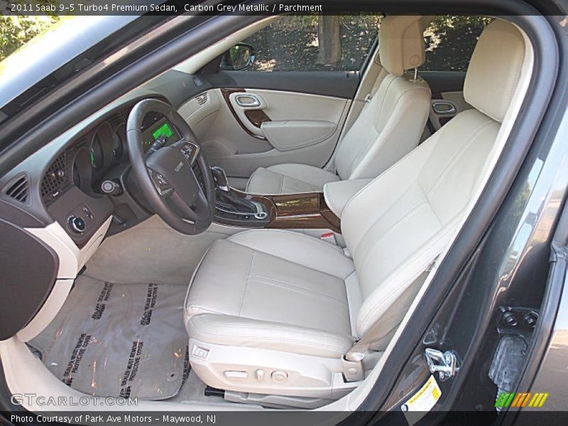 Carbon Grey Metallic / Parchment 2011 Saab 9-5 Turbo4 Premium Sedan