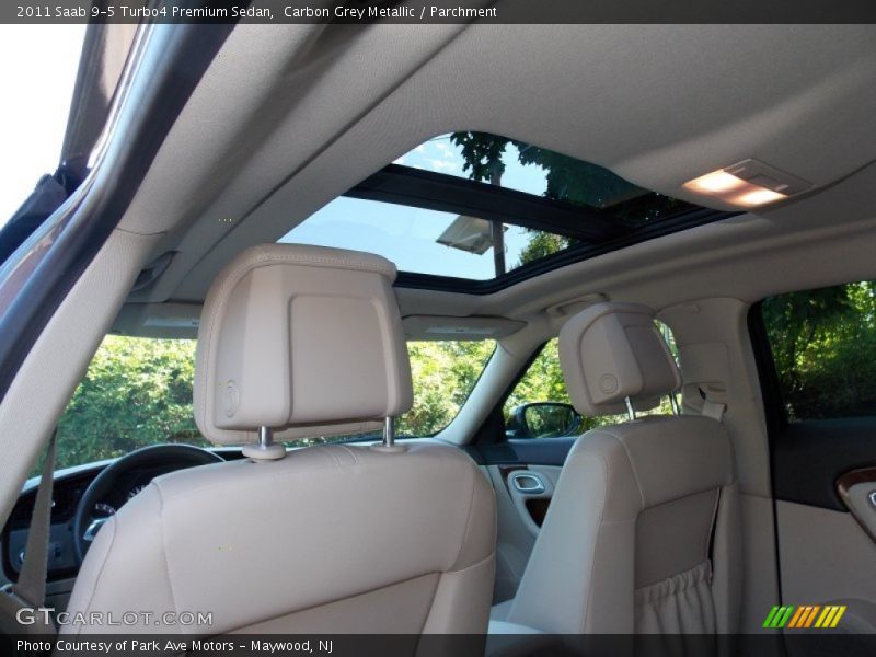 Carbon Grey Metallic / Parchment 2011 Saab 9-5 Turbo4 Premium Sedan