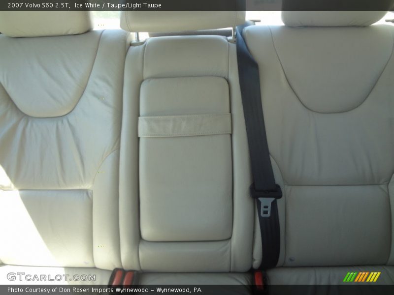 Ice White / Taupe/Light Taupe 2007 Volvo S60 2.5T