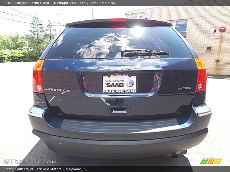 Midnight Blue Pearl / Dark Slate Gray 2004 Chrysler Pacifica AWD