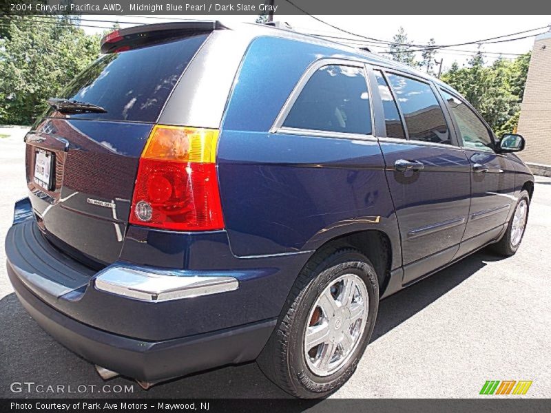 Midnight Blue Pearl / Dark Slate Gray 2004 Chrysler Pacifica AWD