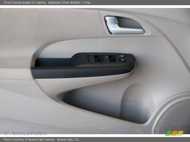 Alabaster Silver Metallic / Gray 2014 Honda Insight LX Hybrid