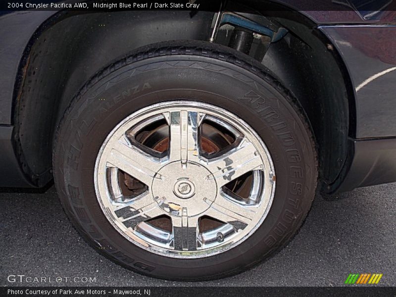 Midnight Blue Pearl / Dark Slate Gray 2004 Chrysler Pacifica AWD