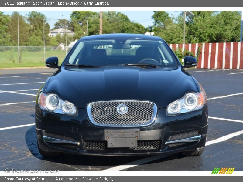 Ebony Black / Warm Charcoal 2011 Jaguar XF Sport Sedan