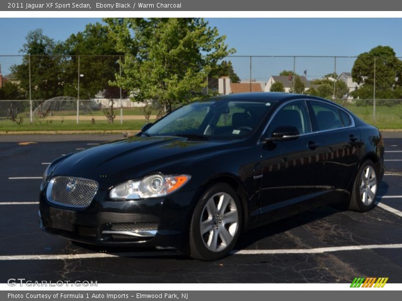 Ebony Black / Warm Charcoal 2011 Jaguar XF Sport Sedan