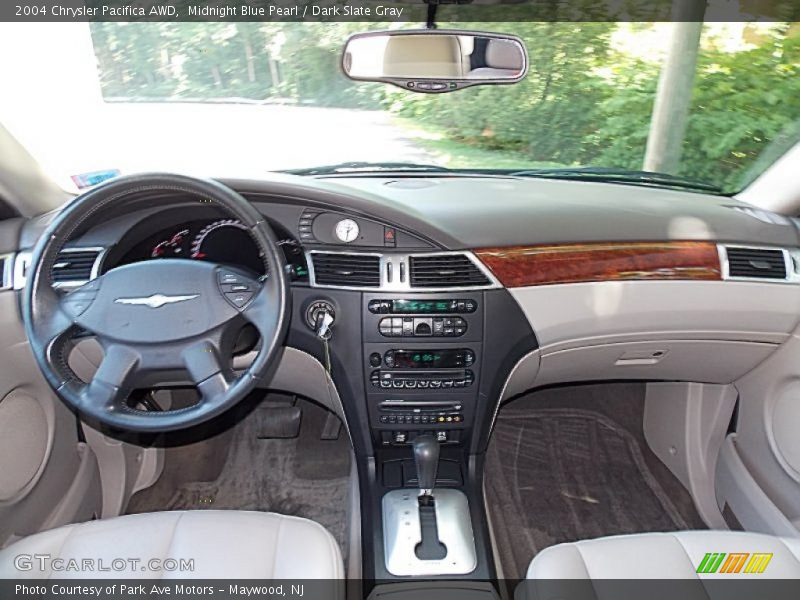 Midnight Blue Pearl / Dark Slate Gray 2004 Chrysler Pacifica AWD