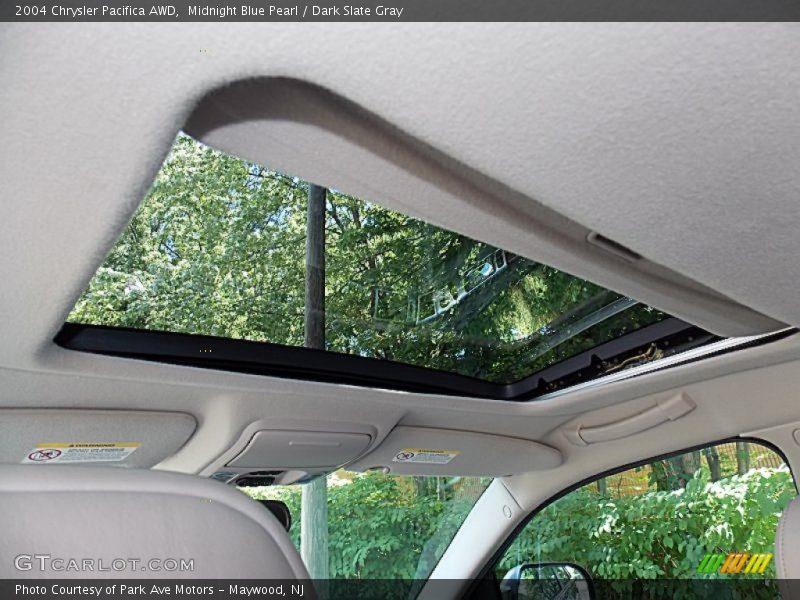 Midnight Blue Pearl / Dark Slate Gray 2004 Chrysler Pacifica AWD
