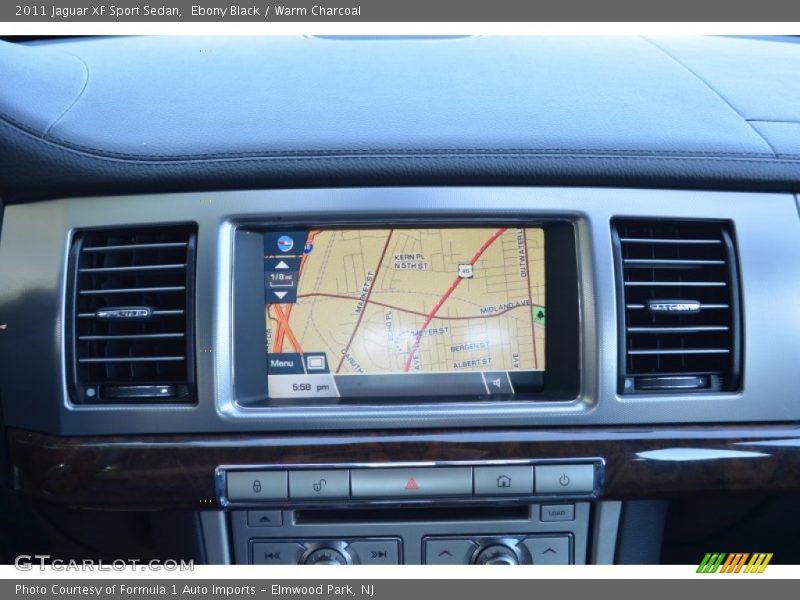 Ebony Black / Warm Charcoal 2011 Jaguar XF Sport Sedan