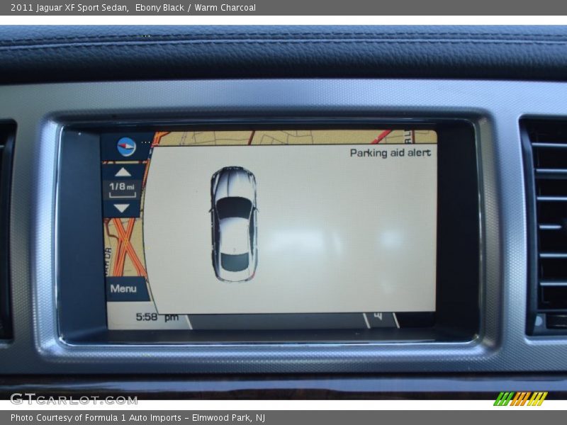 Ebony Black / Warm Charcoal 2011 Jaguar XF Sport Sedan