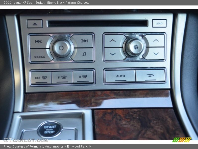 Ebony Black / Warm Charcoal 2011 Jaguar XF Sport Sedan