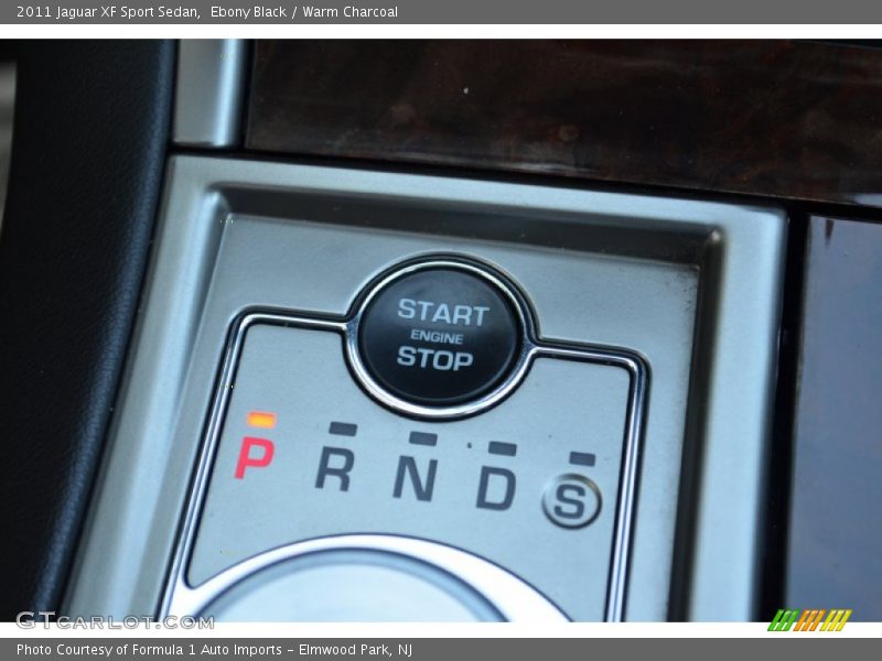 Ebony Black / Warm Charcoal 2011 Jaguar XF Sport Sedan