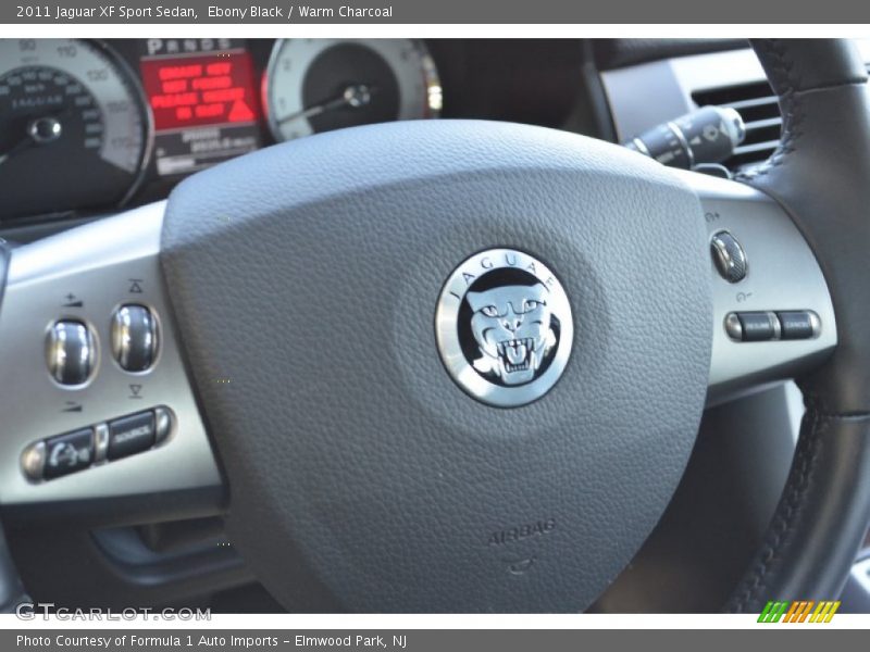 Ebony Black / Warm Charcoal 2011 Jaguar XF Sport Sedan