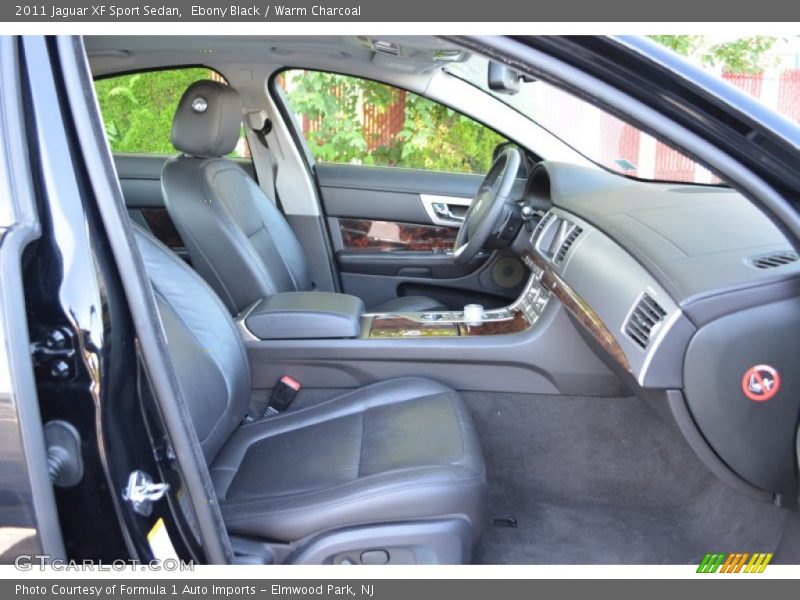Ebony Black / Warm Charcoal 2011 Jaguar XF Sport Sedan